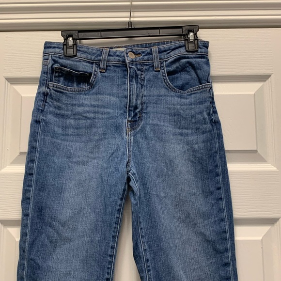 L’agence Lorelei Slim Straight High-Rise Jean Classic Light Vintage - Picture 2 of 3